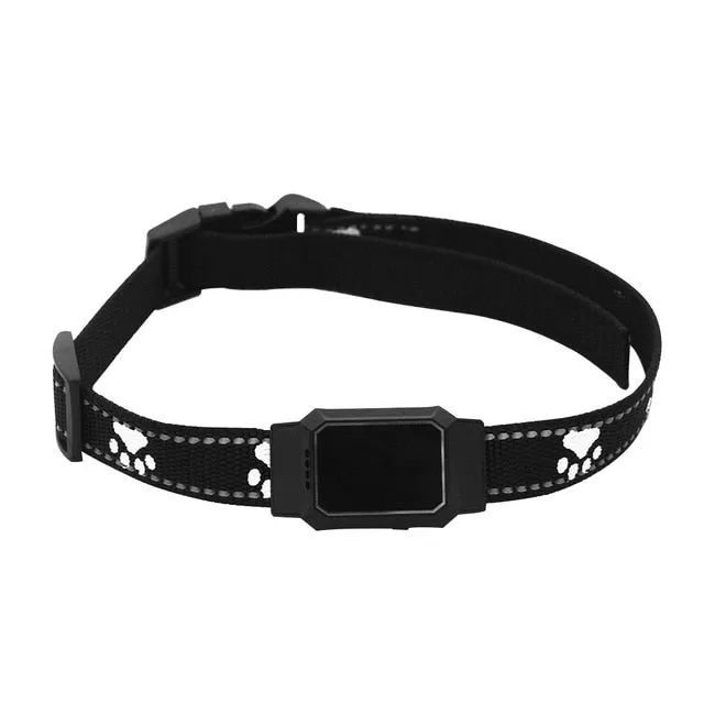 Smart GPS Tracker Collar For Pet Dogs Cats Tracking Locator GSM WiFi LBS Real-time APP Tracking Alarm Device Anti-Lost Geofence