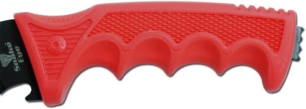 Snake Eye Tactical 9" Hunting Survival Knife Curve Saw Back Blade With Molded Sheath. (RD-1)