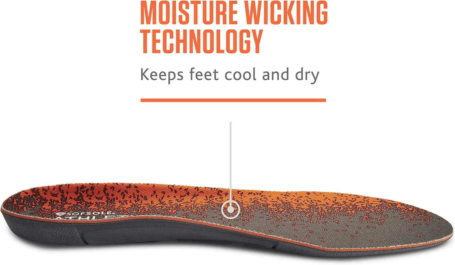 Sof Sole Men's Athletic Performance Full-Length Insole