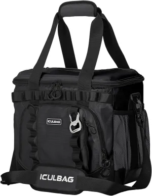 Soft Travel Coolers Bags Insulated Cooling 16hour for Camping Hiking Beach Travel Soft Sided Insulated Cooler Bag 24/48Cans for Women Men