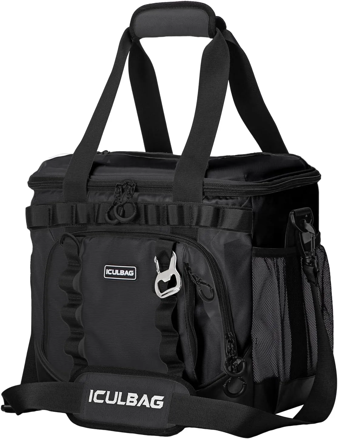 Soft Travel Coolers Bags Insulated Cooling 16hour for Camping Hiking Beach Travel Soft Sided Insulated Cooler Bag 24/48Cans for Women Men