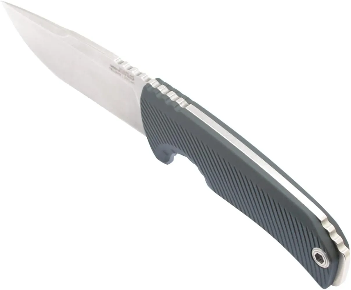 SOG Tellus FX Full-Sized Fixed Blade Knives 4.2" Full-Tang CRYO 440C Steel Blade GRN Handle UMS Compatible Sheath