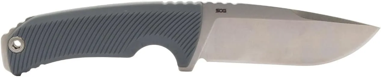 SOG Tellus FX Full-Sized Fixed Blade Knives 4.2" Full-Tang CRYO 440C Steel Blade GRN Handle UMS Compatible Sheath