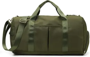 Sports Fitness Bag Wet & Dry Separation Travel Bag Yoga Bag Large Capacity Backpack