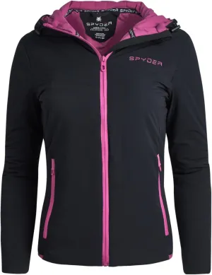 Spyder Women's Performance Windbreaker Jacket - Insulated Lightweight Full Zip Wind and Water-Resistant Hooded Jacket (S-XL)