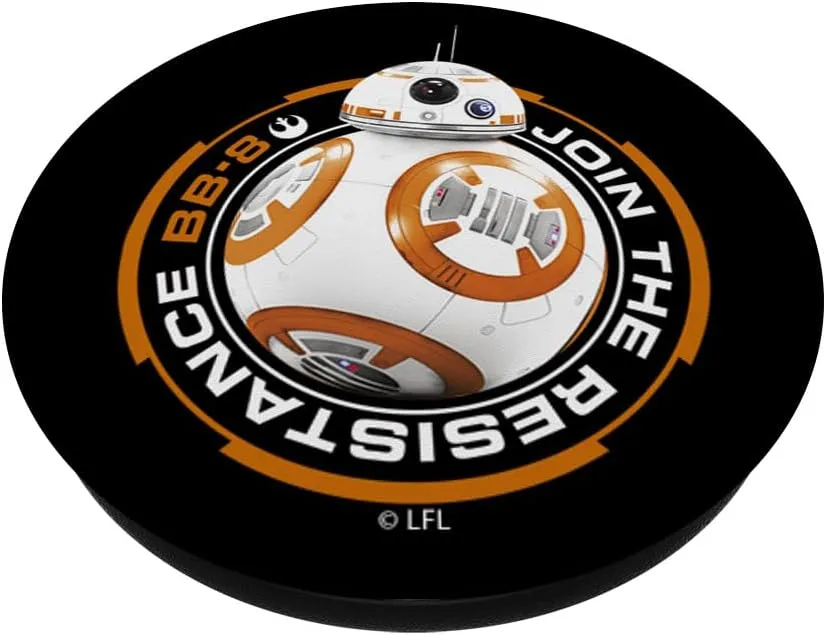 Star Wars BB-8 Join The Resistance Orange Rebel PopSockets Standard PopGrip