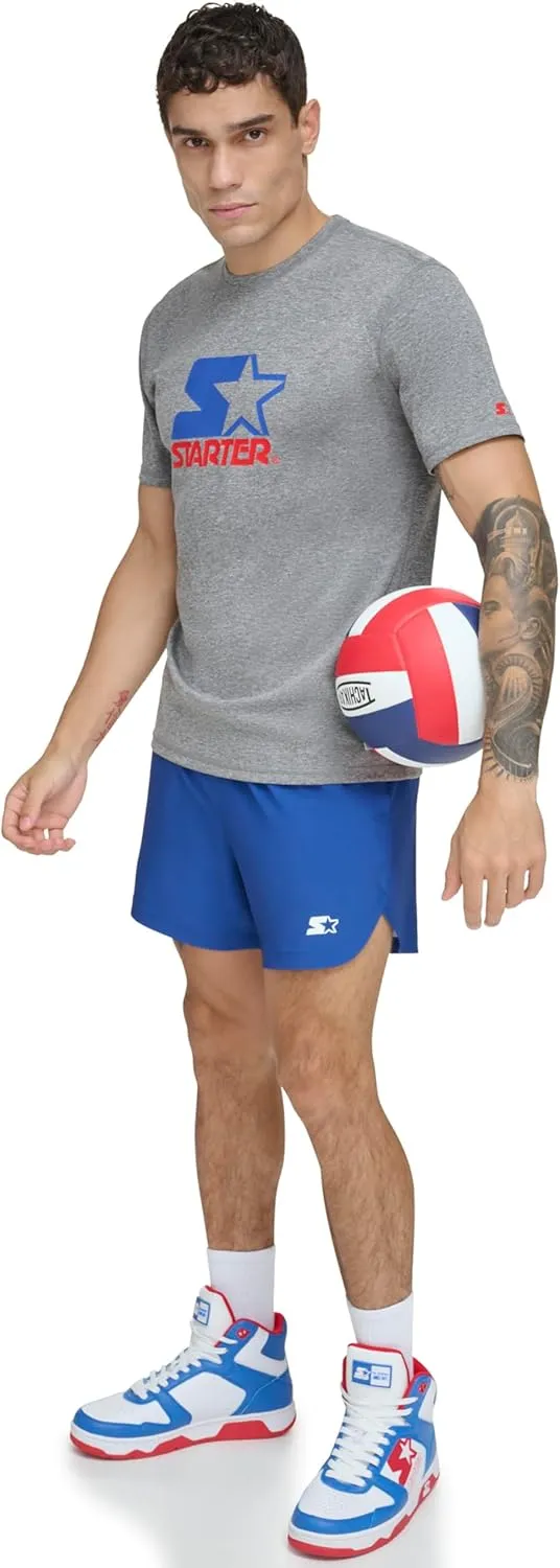 Starter Men's Quick Dry Short Sleeve Lightweight UPF Active Top
