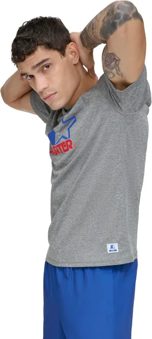 Starter Men's Quick Dry Short Sleeve Lightweight UPF Active Top