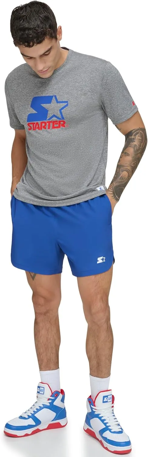 Starter Men's Quick Dry Short Sleeve Lightweight UPF Active Top