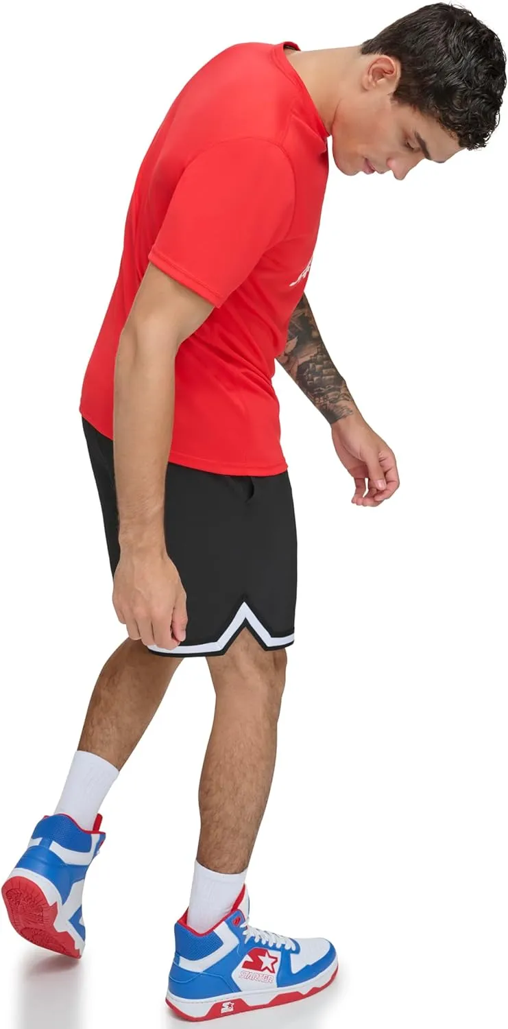 Starter Men's Quick Dry Short Sleeve Lightweight UPF Active Top