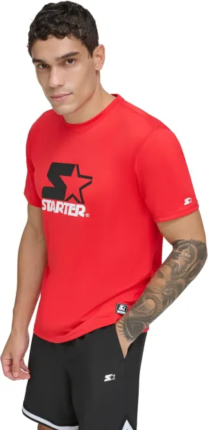 Starter Men's Quick Dry Short Sleeve Lightweight UPF Active Top