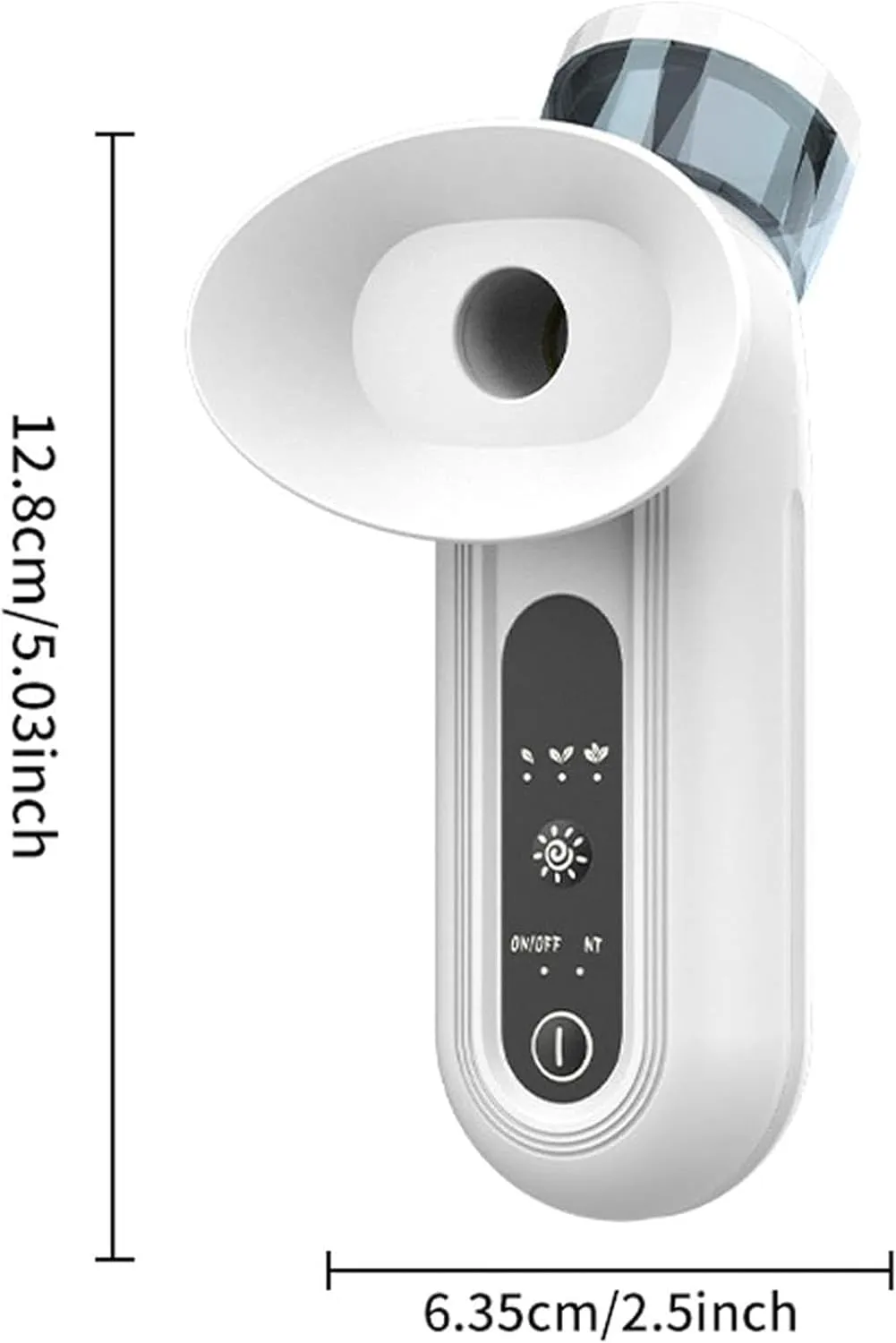 Steam Therapy for Dry Eyes, 2025 New Upgrades Eye Mist Steam Sprayer for Relief Dry Eye, Heated Eye Treatment, Portable Rechargeable Electric Eye Steamer (2-pcs)