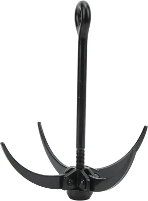 Steel Climbing Grappling Hook Sturdy Folding Design for Mountaineering Caving Rock Climbing