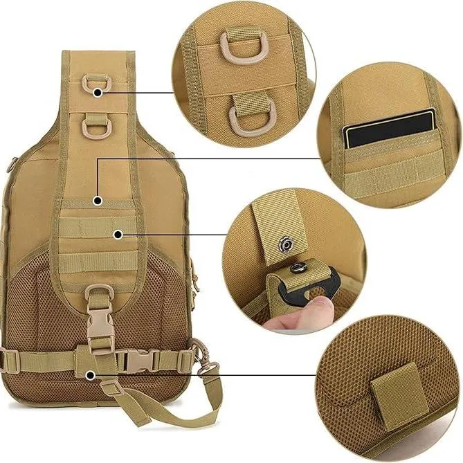 Steve | Tactical Sling Backpack with Multi-Compartment Storage