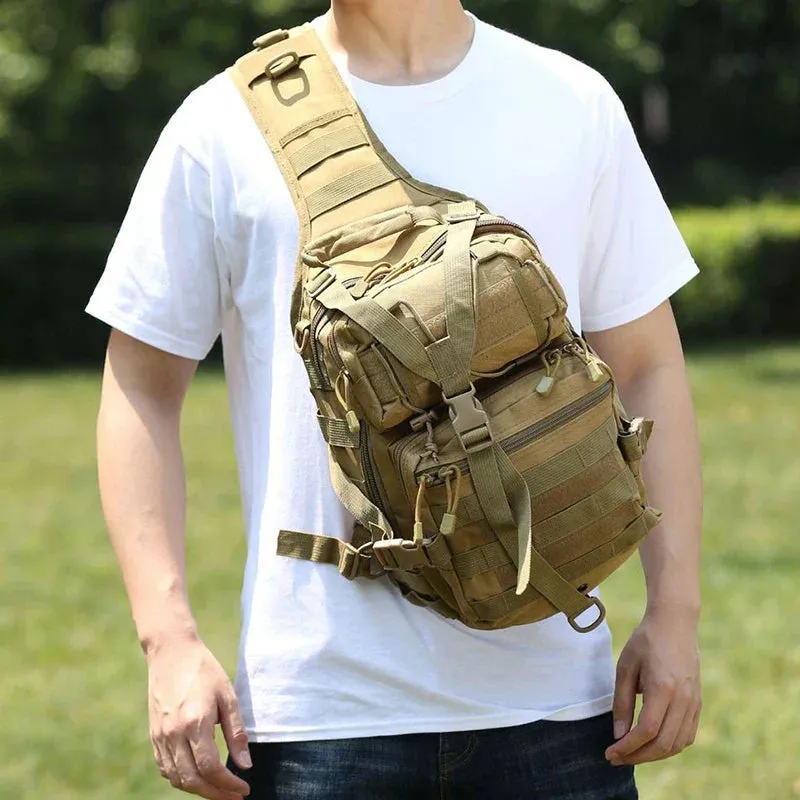 Steve | Tactical Sling Backpack with Multi-Compartment Storage