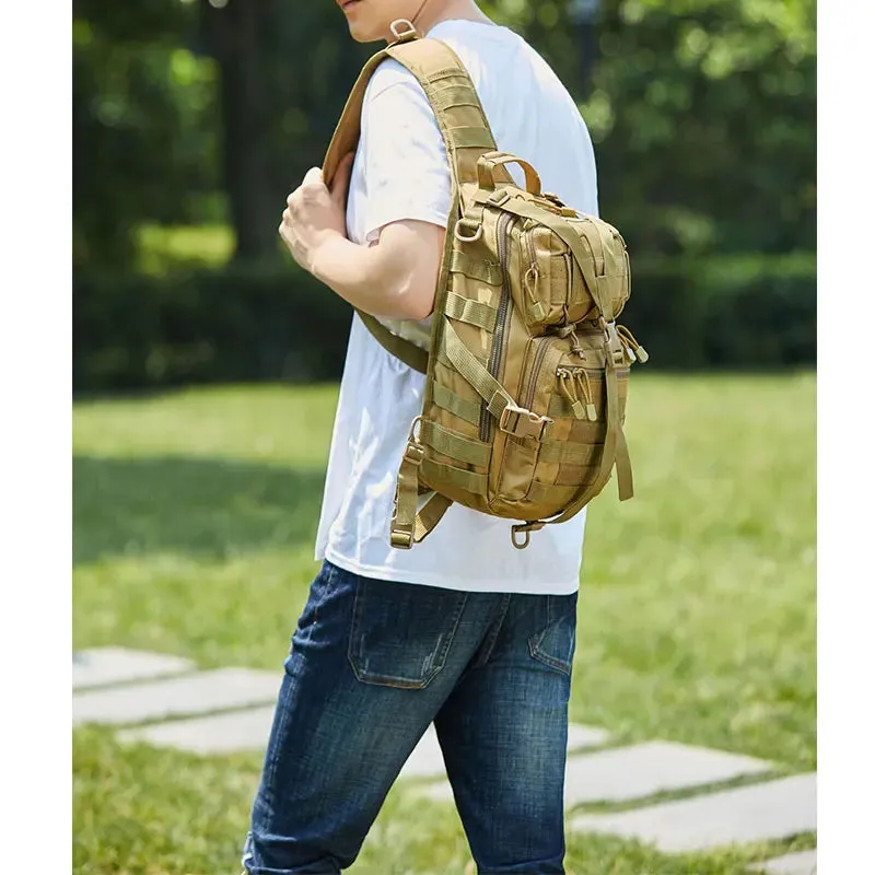 Steve | Tactical Sling Backpack with Multi-Compartment Storage