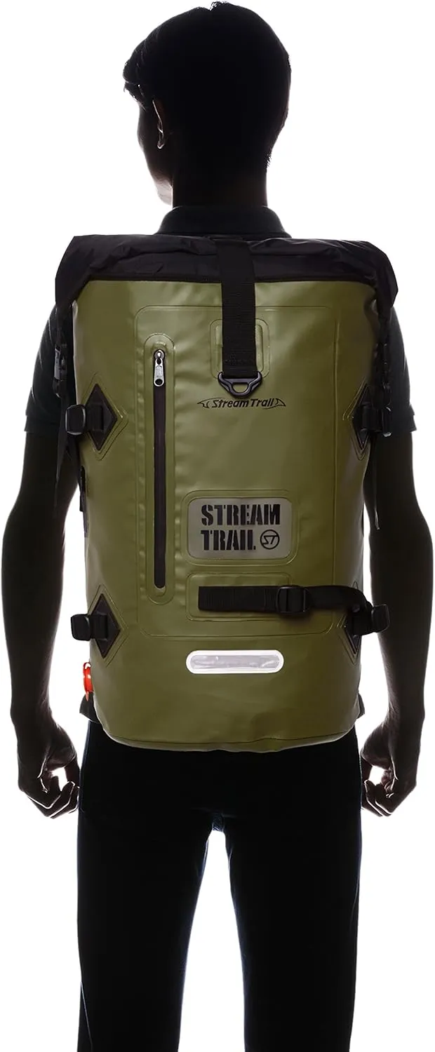 Streamtrail Olive Drab Backpack, Waterproof