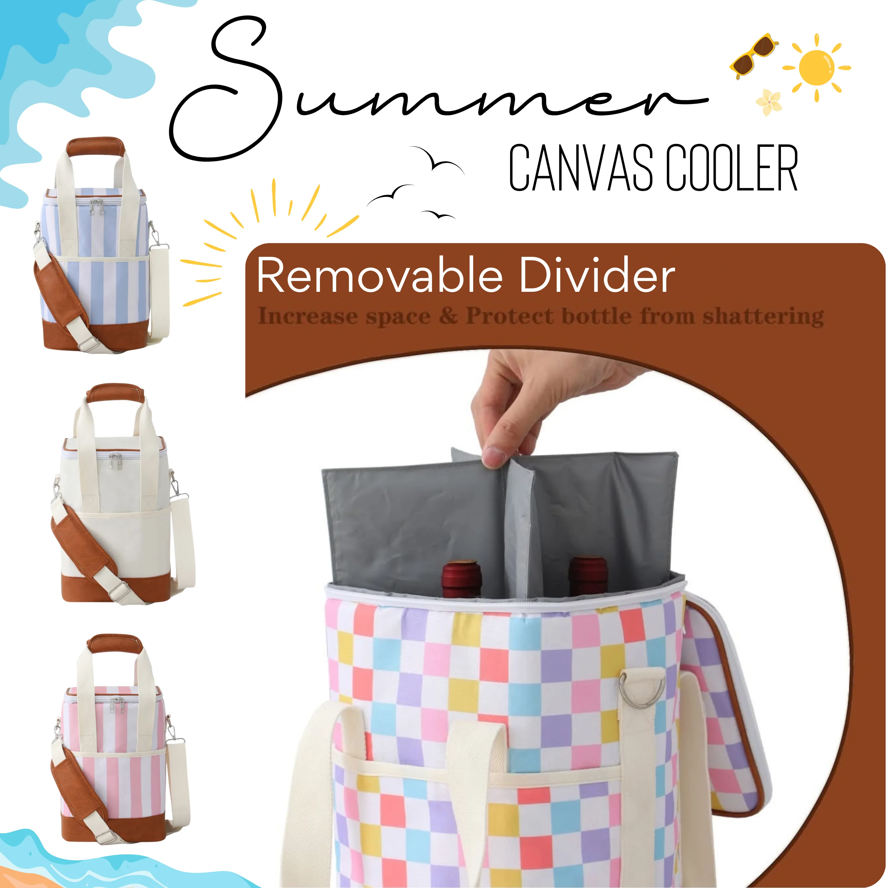Summer - Canvas Cooler