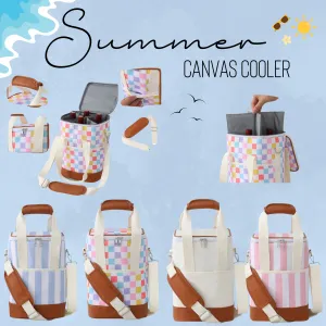 Summer - Canvas Cooler