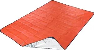 SupLink Emergency Blankets, Multifunctional Reflective Survival Thermal Tarp Blanket, 60" x 83"Inch Waterproof, for Camping Hiking Outdoors, Orange (Orange 1PC)