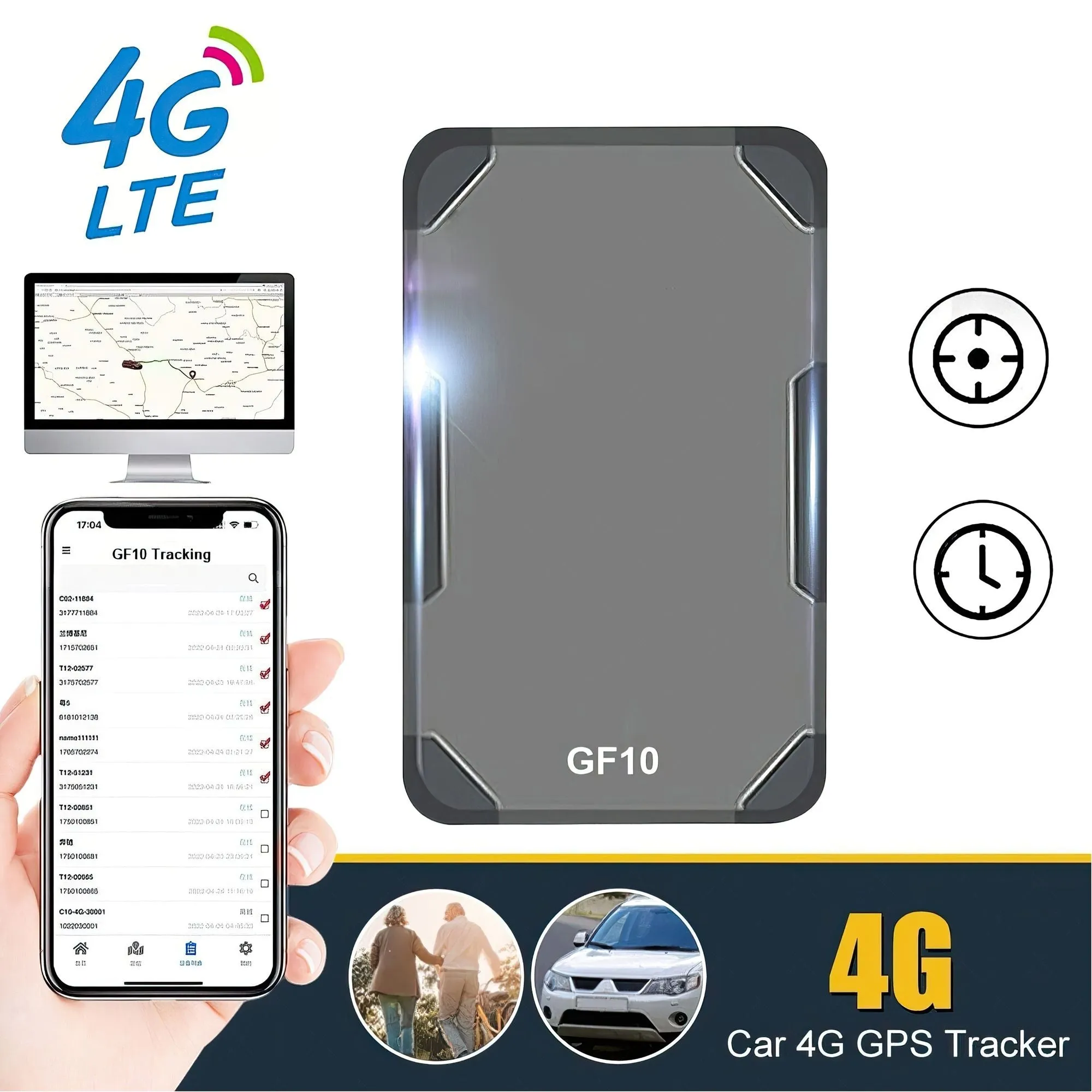 Surveillance GPS Tracking Device for Ford Mustang Vehicles Trucks Cars