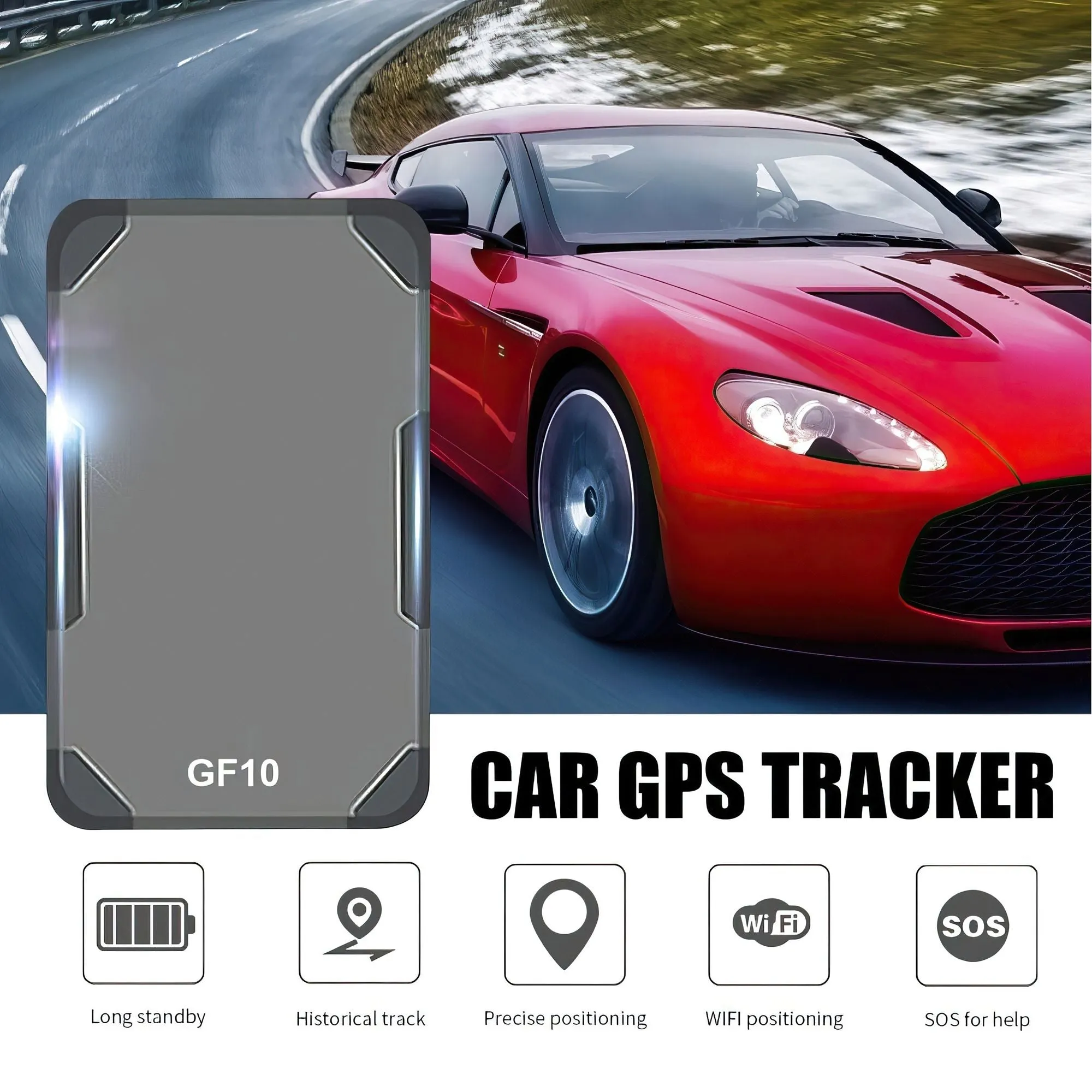Surveillance GPS Tracking Device for Ford Mustang Vehicles Trucks Cars