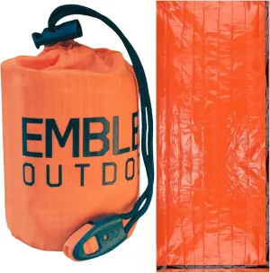 Survival Bag or Bivy Sack, Used as Emergency Sleeping Bag for Survival Kits and Emergency Go Bags. Cold Weather Survival Gear
