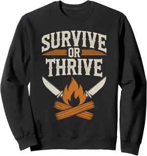 Survivalist Emergency Preparedness Outdoor Skills Sweatshirt