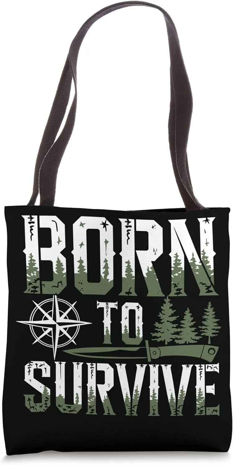 Survivalist Emergency Preparedness Outdoor Skills Tote Bag