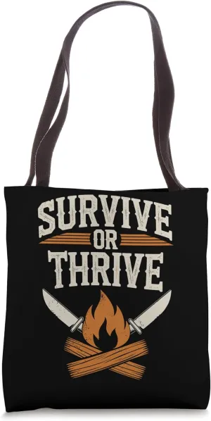 Survivalist Emergency Preparedness Outdoor Skills Tote Bag