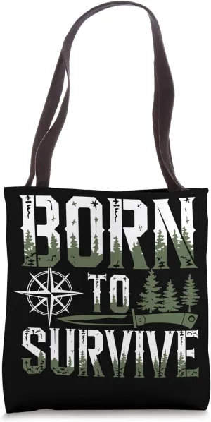 Survivalist Emergency Preparedness Outdoor Skills Tote Bag