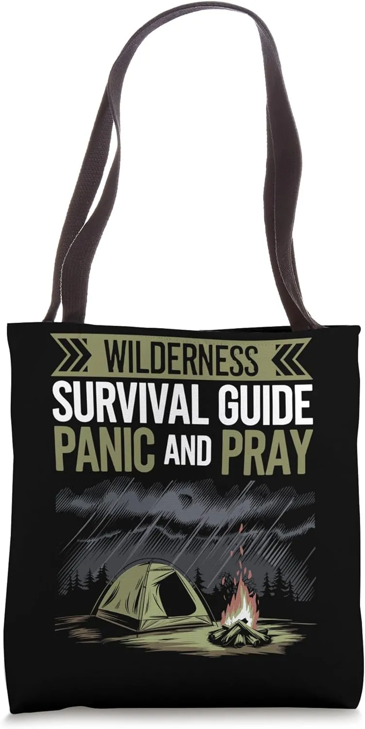Survivalist Emergency Preparedness Outdoor Skills Tote Bag