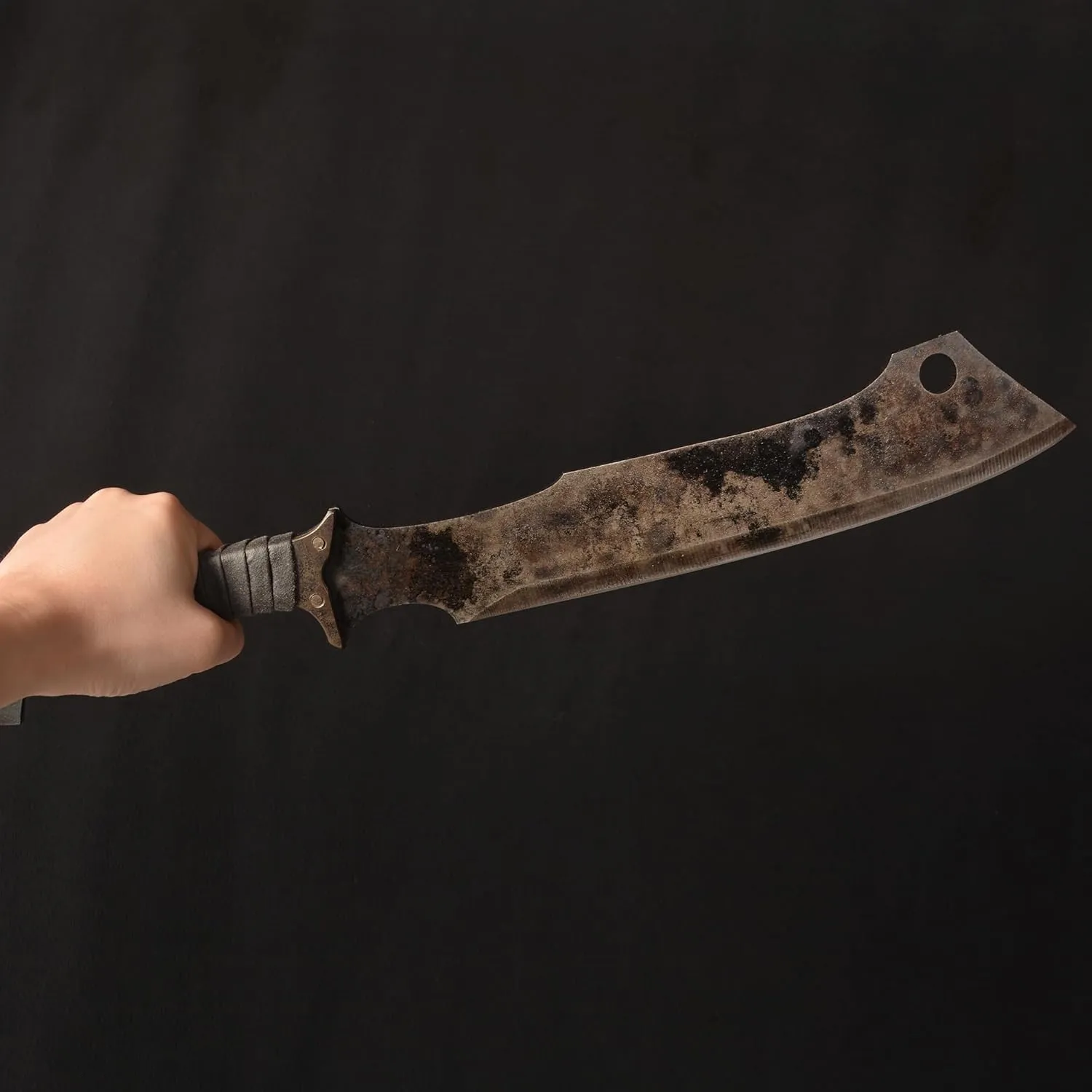 SV Handmade cast Manganese Steel Chopping Blade Sword, Full Tang, Outdoor, Hunting, Camping, Hiking, Survival, with Protective Cover, Multiple Styles to Choose from