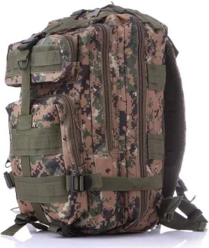 Tactical Backpack Military Army 3P Molle Backpack for Hiking Trekking Camouflage