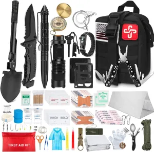 Taimasi 238Pcs Emergency Survival Kit - Ready for Anything