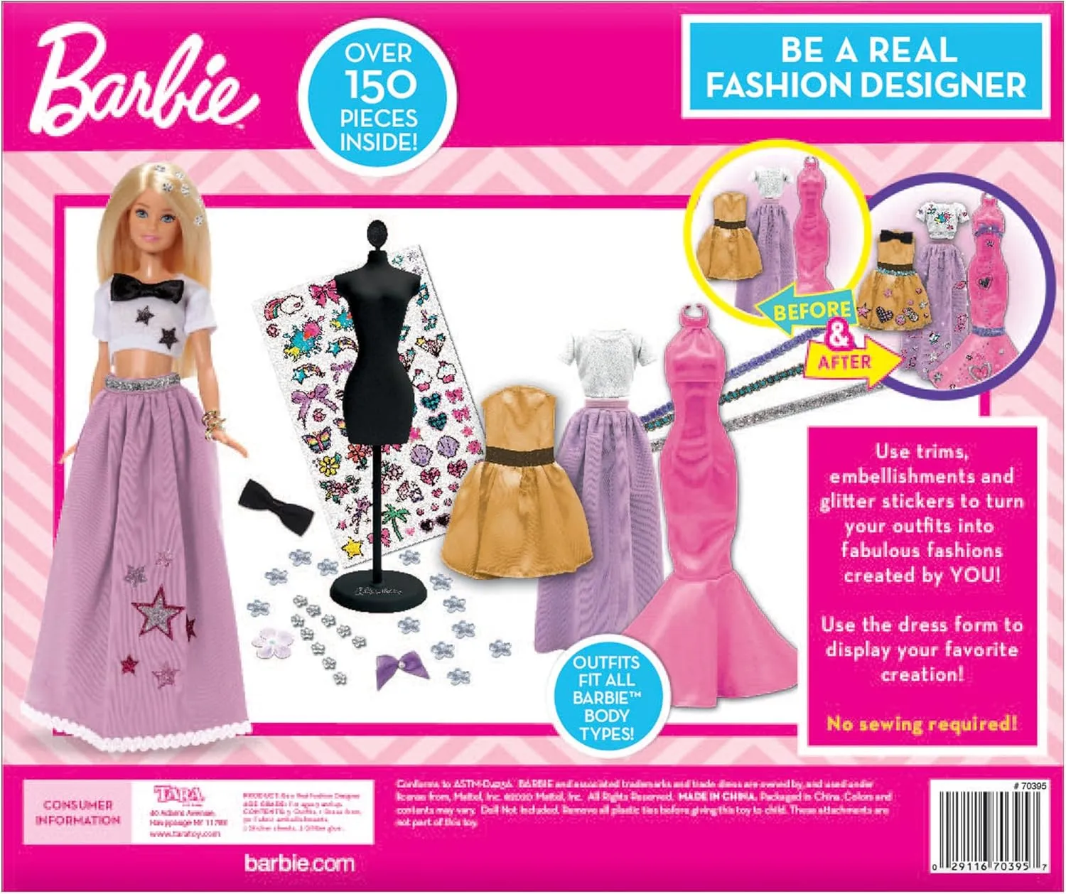 Tara Toys Barbie Be A Fashion Designer