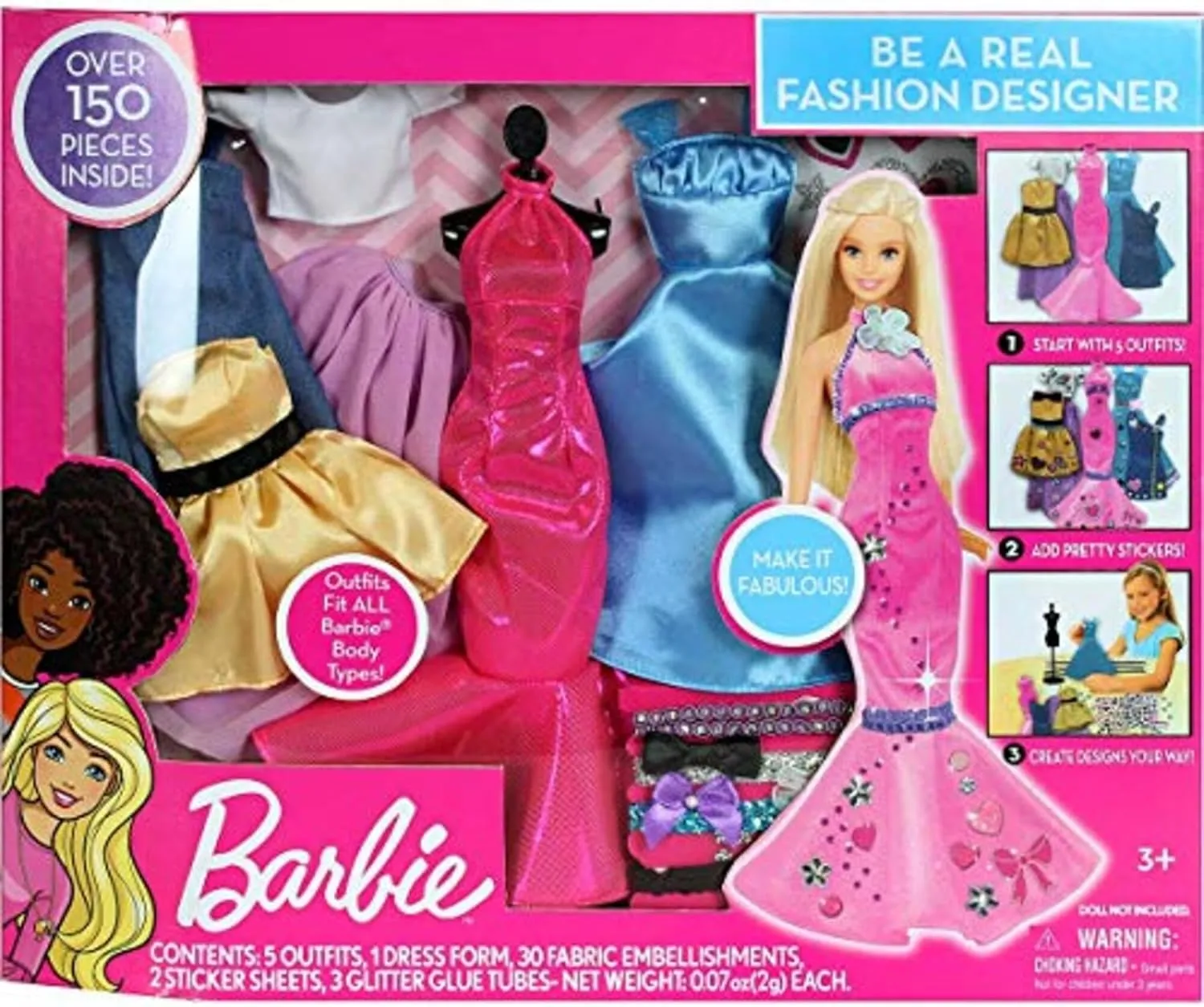 Tara Toys Barbie Be A Fashion Designer