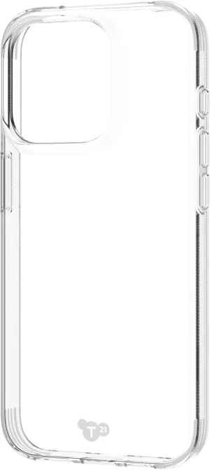 Tech21 EvoLite case for iPhone 15 Pro - Impact Protection Case - Clear