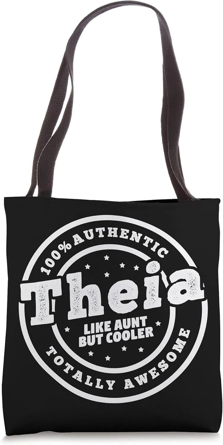 Theia Greek American Aunt Gift Tote Bag