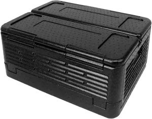 Thermal Food Carrier Insulated Food Cooler 60L Large Food Warmer Ice Chest Cooler for Camping Parties Beach Food Delivery