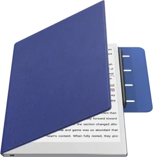 TiMOVO Magnetic Case for Remarkable Paper Pro 11.8 Inch 2024, Lightweight Book Folio Cover with Buckle Pen Clasp for Remarkable Paper Pro Color Tablet, Support Auto Wake/Sleep, Blue