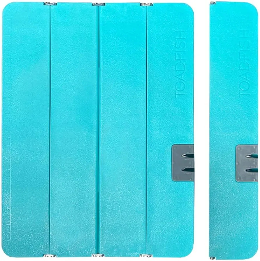 Toadfish XL -Folding Cutting Board with Built in Knife Sharpener - Teal