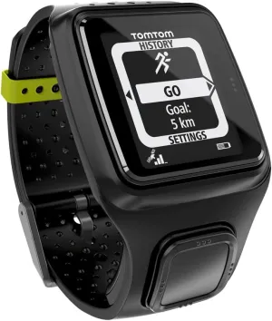 TomTom Runner GPS Watch (Black) (Renewed)
