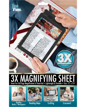 Total Vision 3X Magnifying Handheld Device