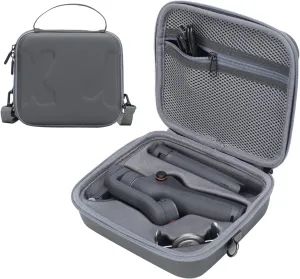 Travel Case for DJI OM 6 - Portable Storage Bag Hardshell Carrying Case Fits DJI Osmo Mobile 6 Smartphone Gimbal Stabilizer and Accessories(Grey)