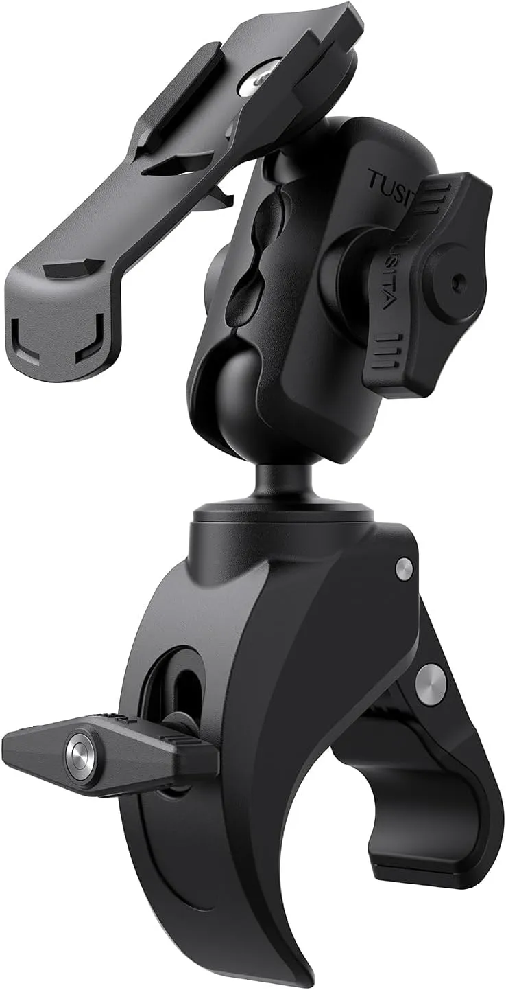 TUSITA Motorcycle ATV/UTV Mount Compatible with Garmin Handheld GPS - Claw Clamp Base