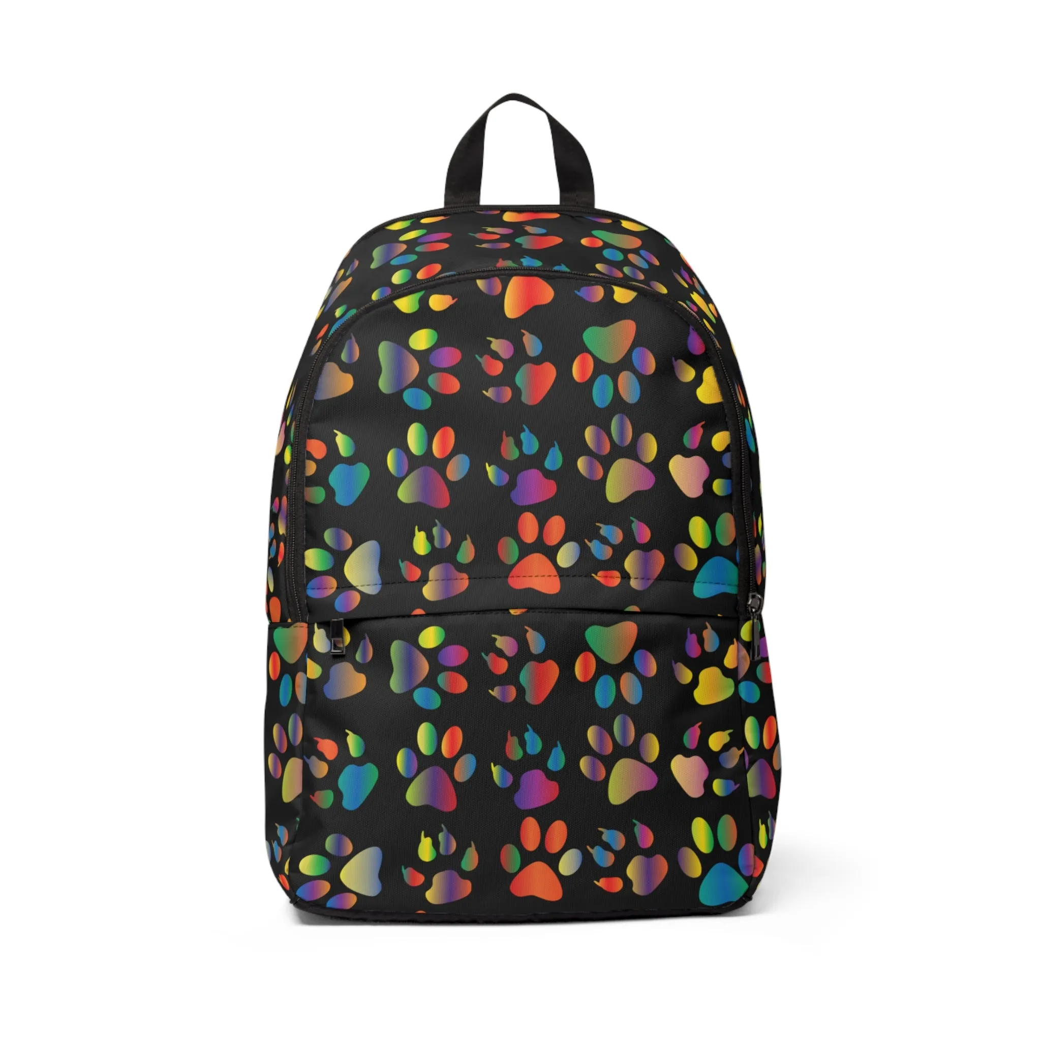 Unisex Fabric Backpack Paws