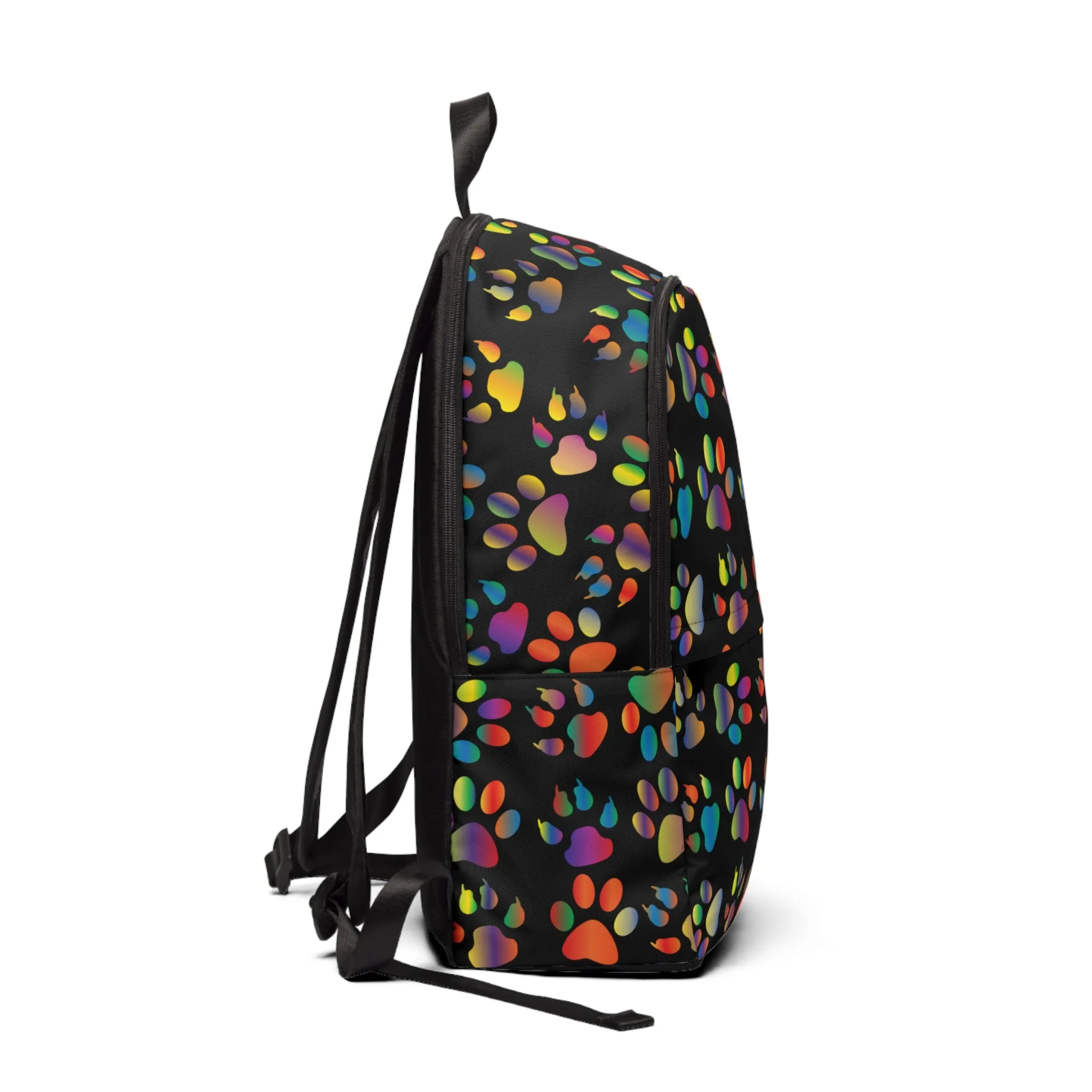 Unisex Fabric Backpack Paws