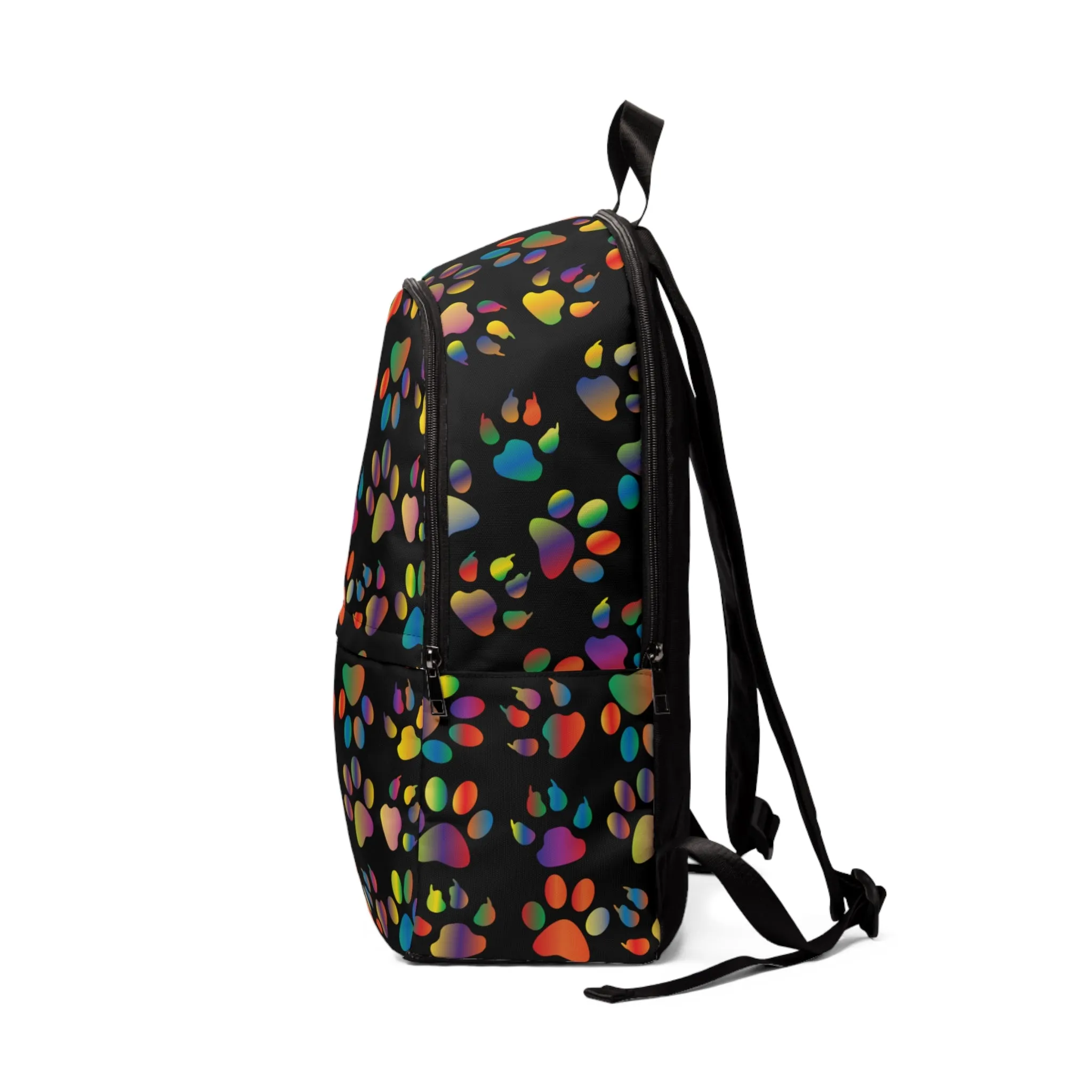 Unisex Fabric Backpack Paws