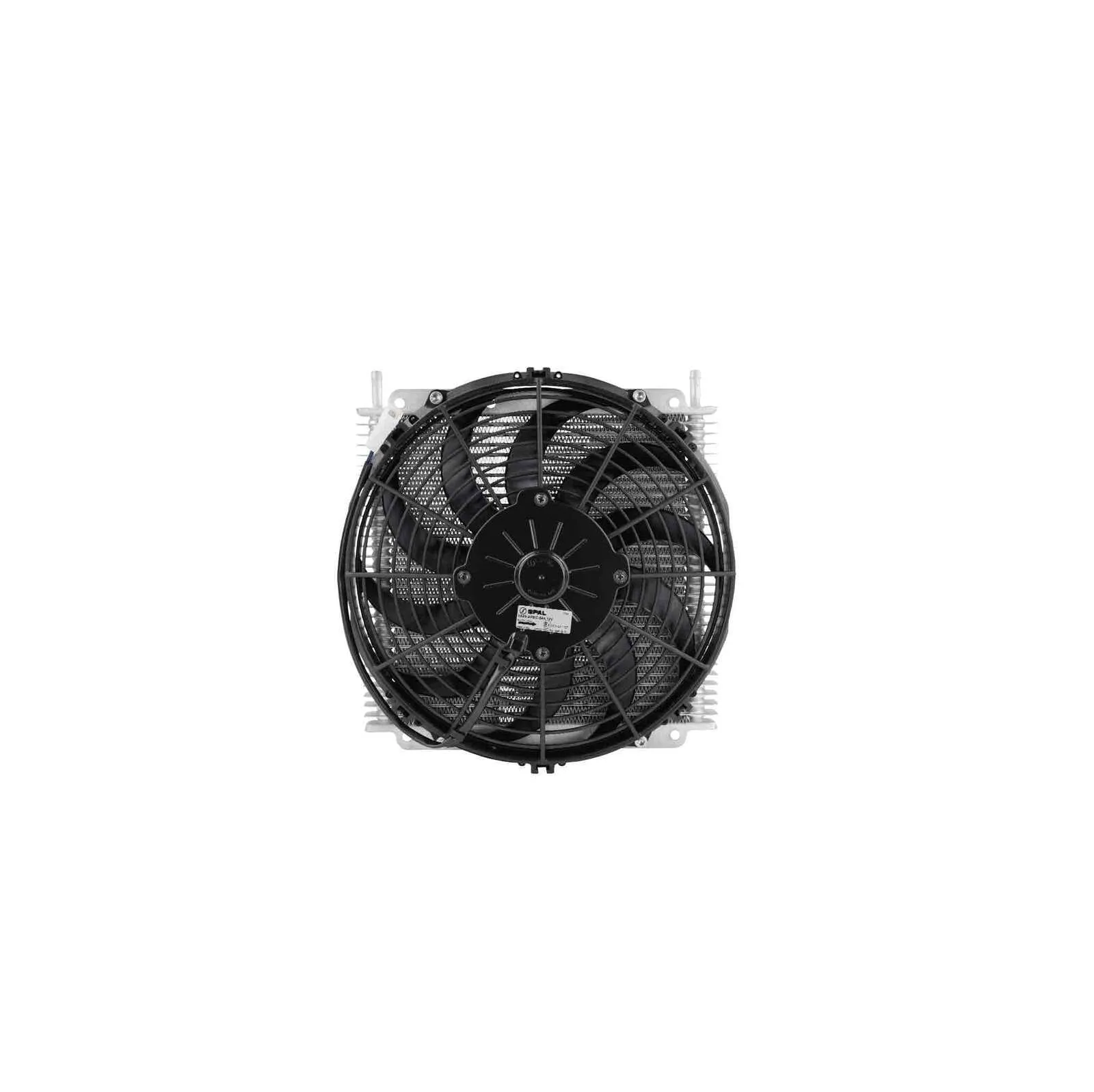 Universal Trans Oil Cooler 280 x 255 x 19mm (5/16" Hose Barb) HD Suits 11" SPAL Fan